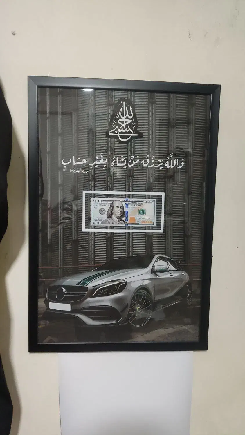 قاب دلار|تابلو، نقاشی، عکس|مشهد, امیر|دیوار