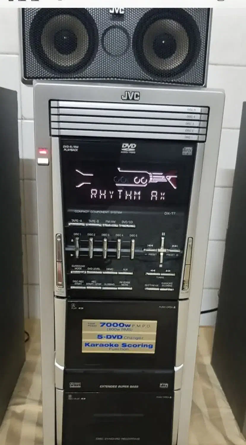 ضبط و باند JVC|سیستم صوتی خانگی|تهران, خانی آباد نو شمالی|دیوار