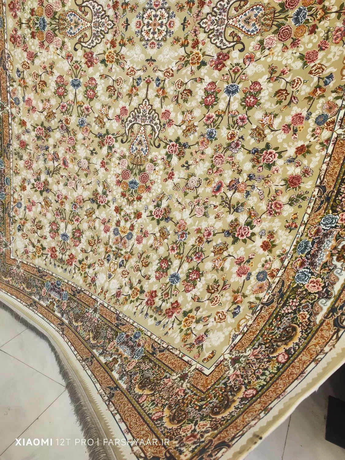 فرش۹متری/۱۲۰۰/تمام نخ/تراکم۳۶۰۰/برند معتبر|فرش|مریوان, |دیوار