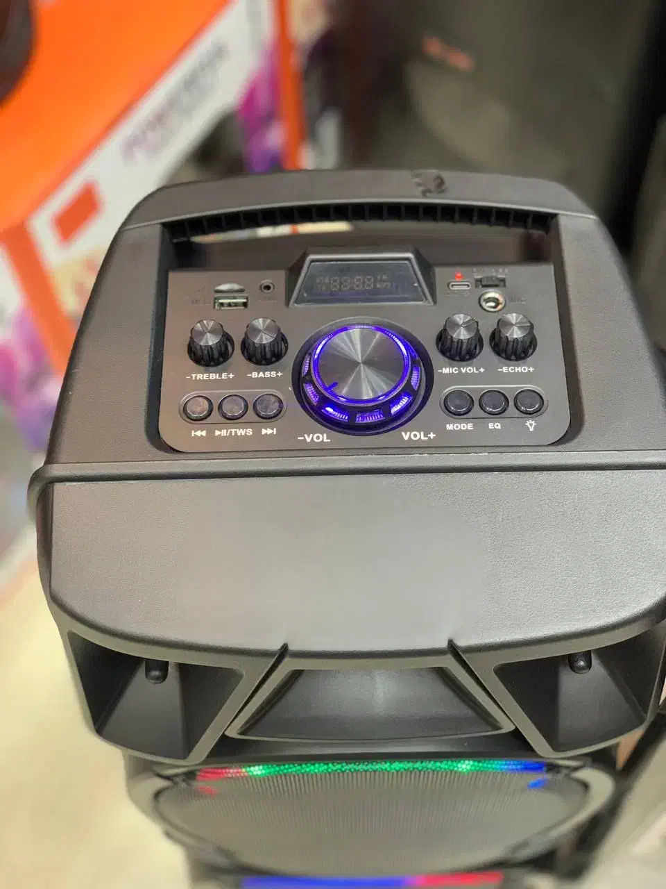 اسپیکر شارژی 8210جدید .فروشگاه آلفا|سیستم صوتی خانگی|کازرون, |دیوار