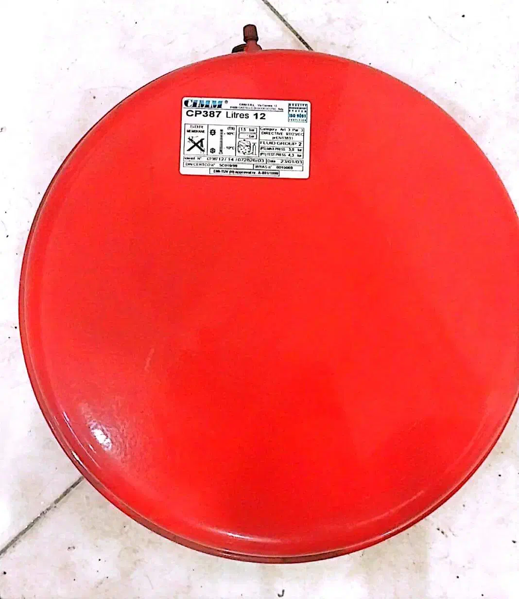 منبع cimm ایتالیا مخصوص پکیج|آبگرمکن، پکیج، شوفاژ|گرگان, |دیوار