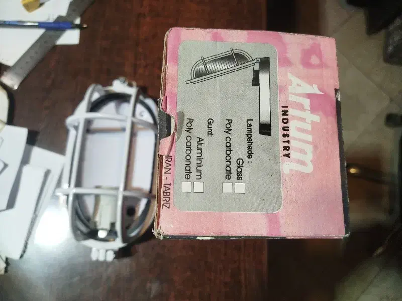 ۳۰عدد چراغ تونلی بیضی لولادارIP44. 100W|لامپ و چراغ|رباطکریم, شهرک صنعتی زوارهای|دیوار