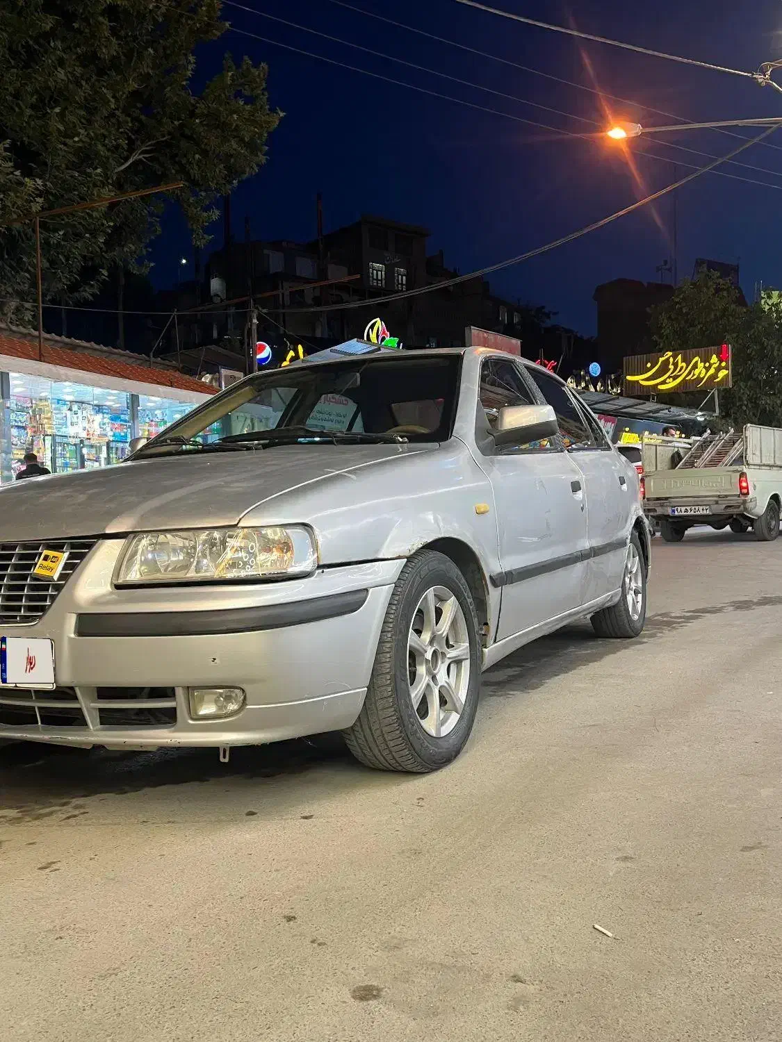 سمند نقره ای ۸۳|خودرو سواری و وانت|طرقبه, |دیوار