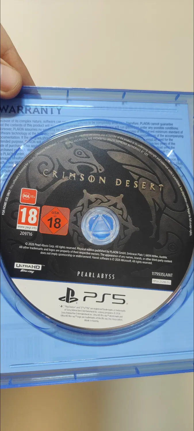 Crimson desert ps5|کنسول، بازی ویدئویی و آنلاین|تهران, جهاد|دیوار