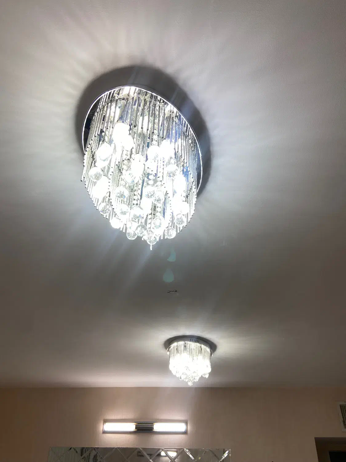 سه عدد لوستر|لوستر و چراغ آویز|قزوین, |دیوار