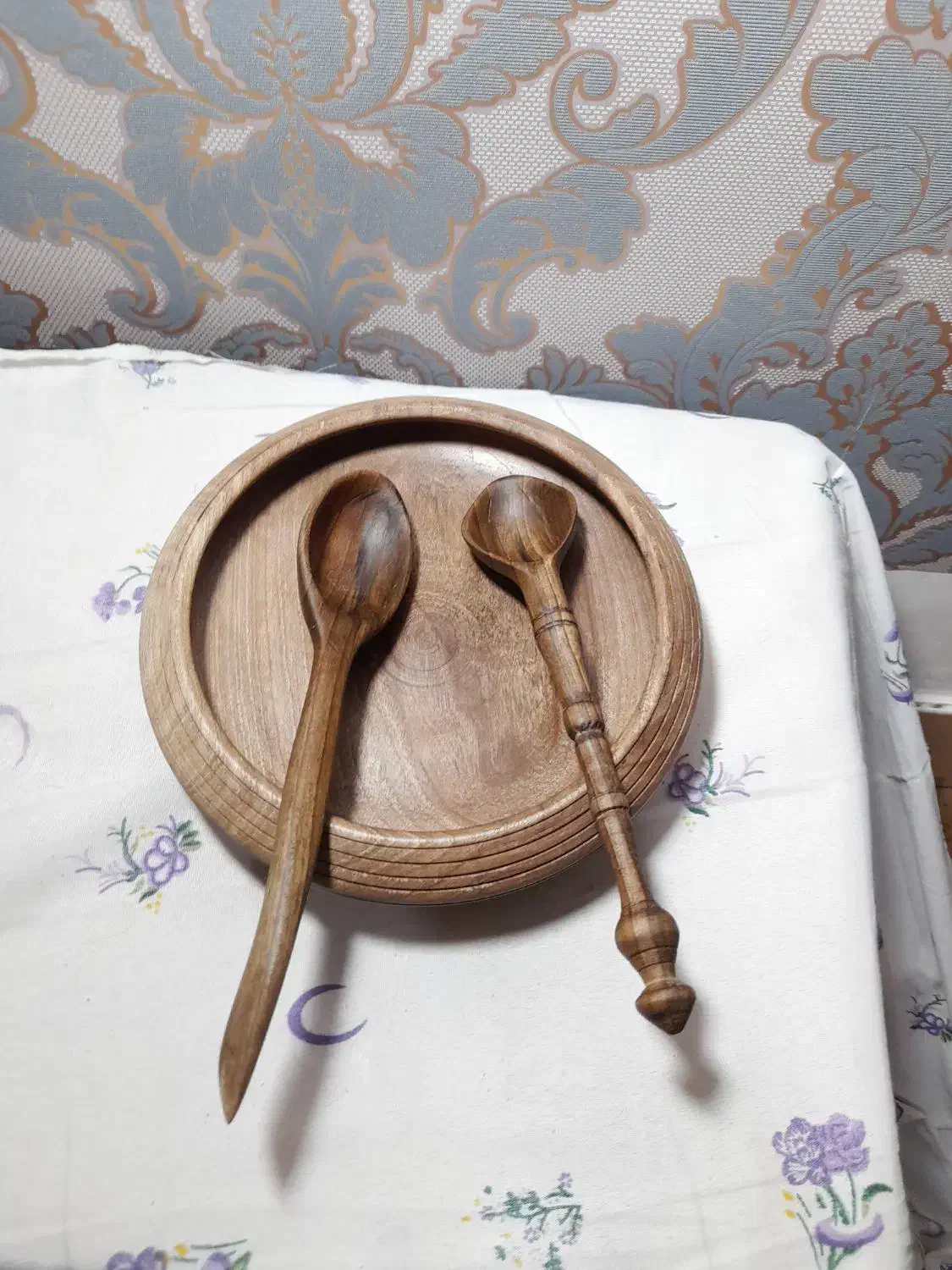 تولیدی ظروف چوبی|ظروف سرو و پذیرایی|گنبد کاووس, |دیوار