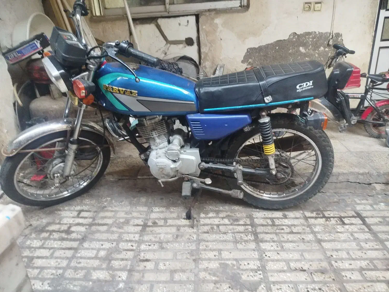 موتور مزایده 125 استارتی|موتورسیکلت|گرگان, |دیوار