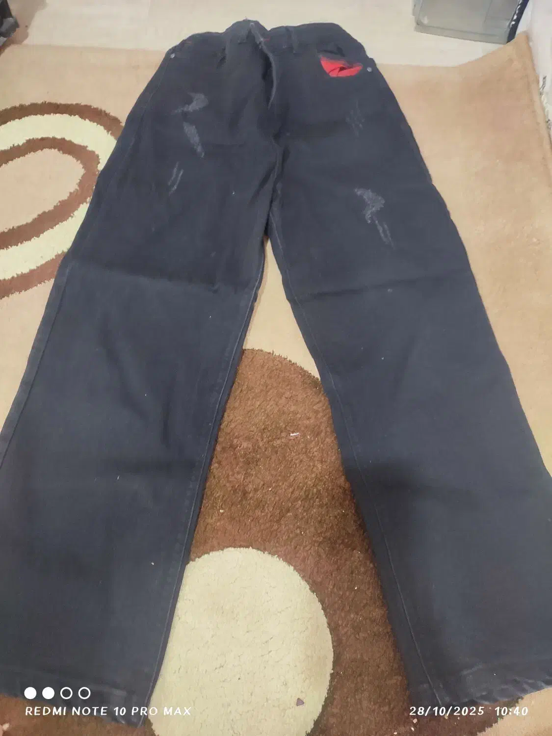 شلوار جین مشکی|لباس|رستم, |دیوار