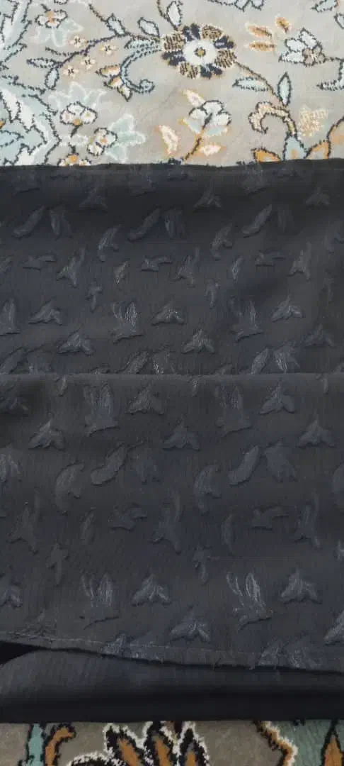 چادر مشکی گل دار|لباس|کرج, برغان|دیوار