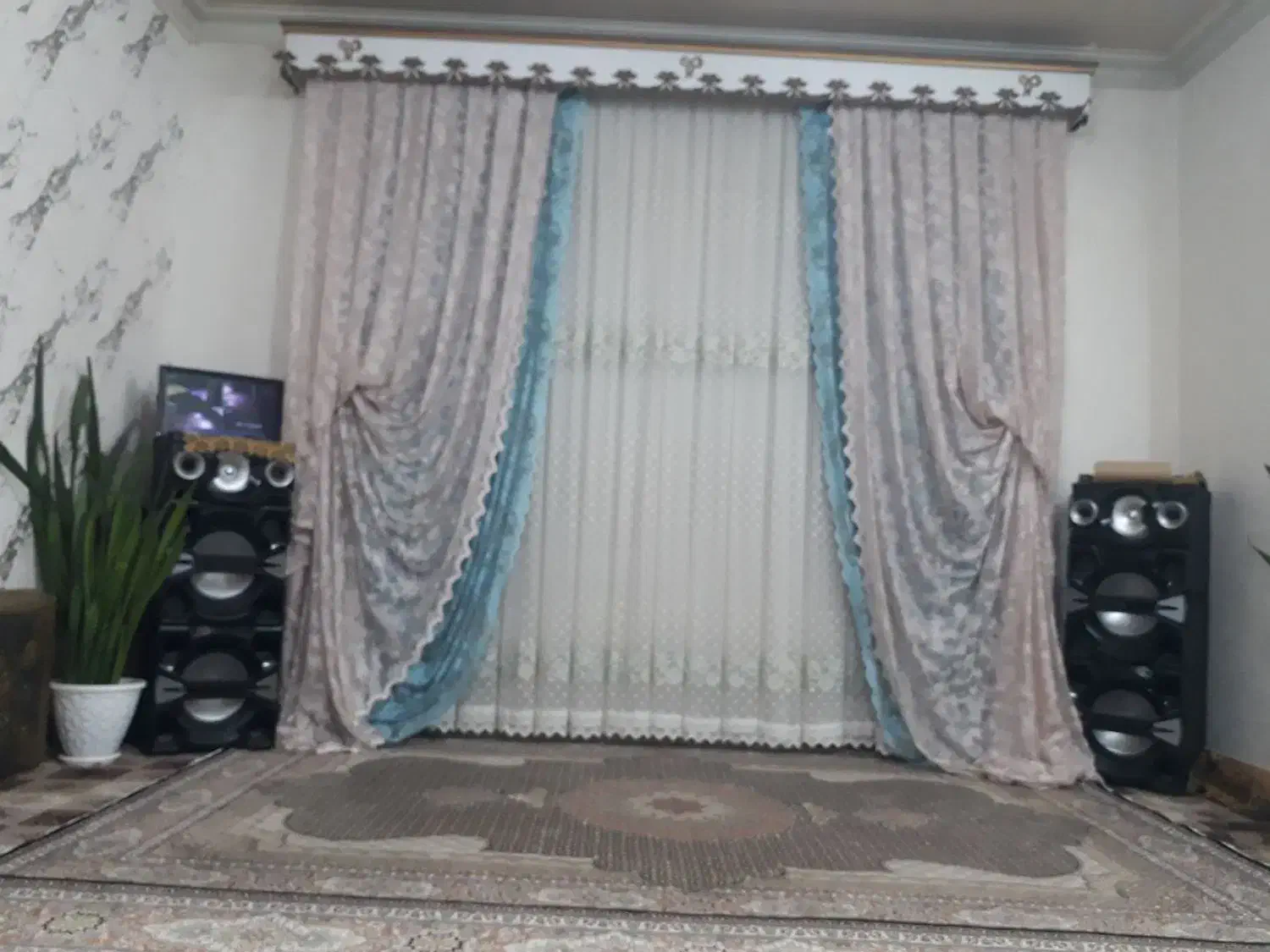 پرده تمیز وشیک|پرده، رانر، رومیزی|آبیک, |دیوار