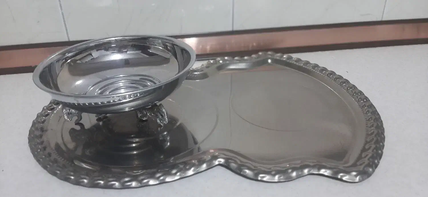 کاسه وسینی سماور|سماور، چای‌ساز، قهوه‌ساز|اسلام‌شهر, شهرک مفیدی|دیوار