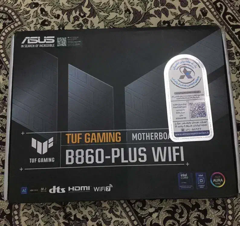 مادربورد ایسوس TUF Gaming B860-Plus WIFI DDR5|قطعات و لوازم جانبی رایانه|بابل, |دیوار