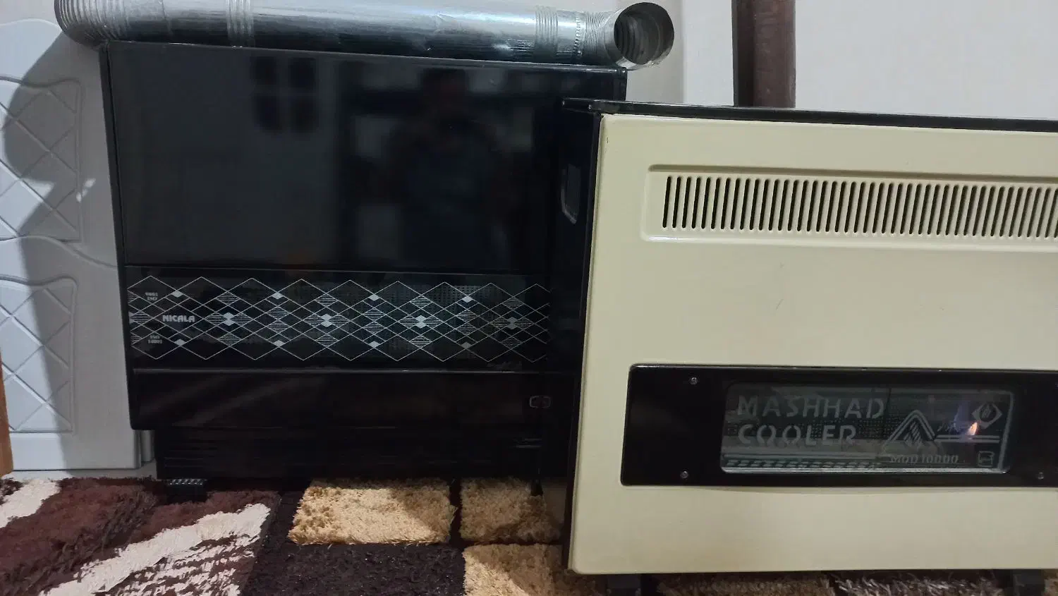 دوعدد بخاری ۱۰هزارجنس قدیمی درحد نو|بخاری، هیتر، شومینه|چناران, |دیوار