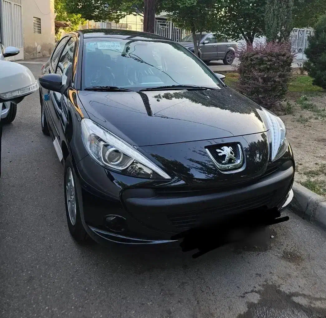 207 پانا مشکی|خودرو سواری و وانت|ارومیه, |دیوار