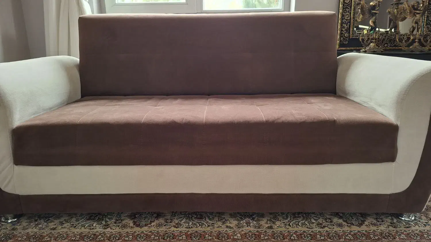 مبل سه نفره،جلو مبلی|مبلمان خانگی و میز عسلی|کلاردشت, |دیوار