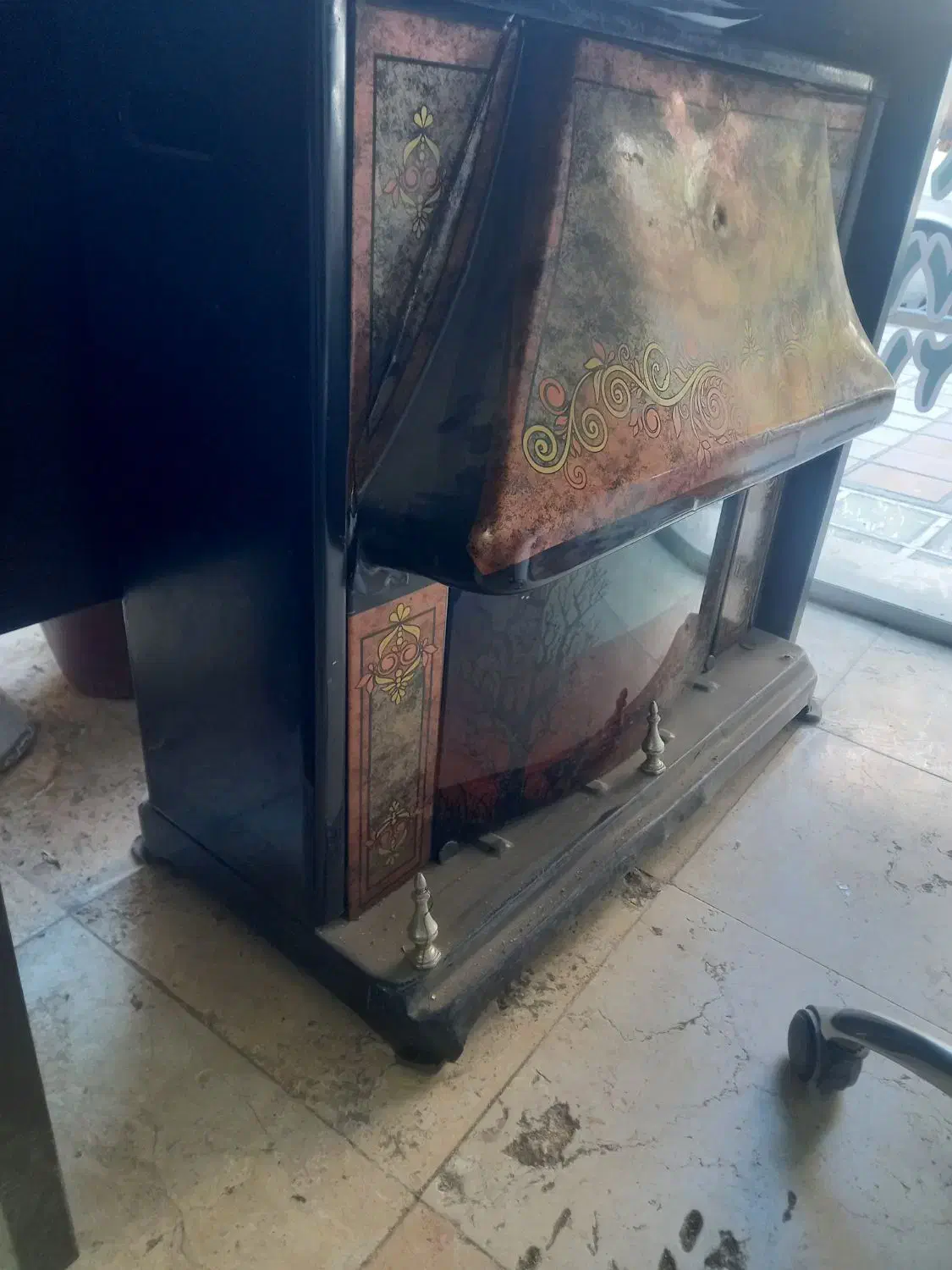 بخاری|بخاری، هیتر، شومینه|الوند, |دیوار