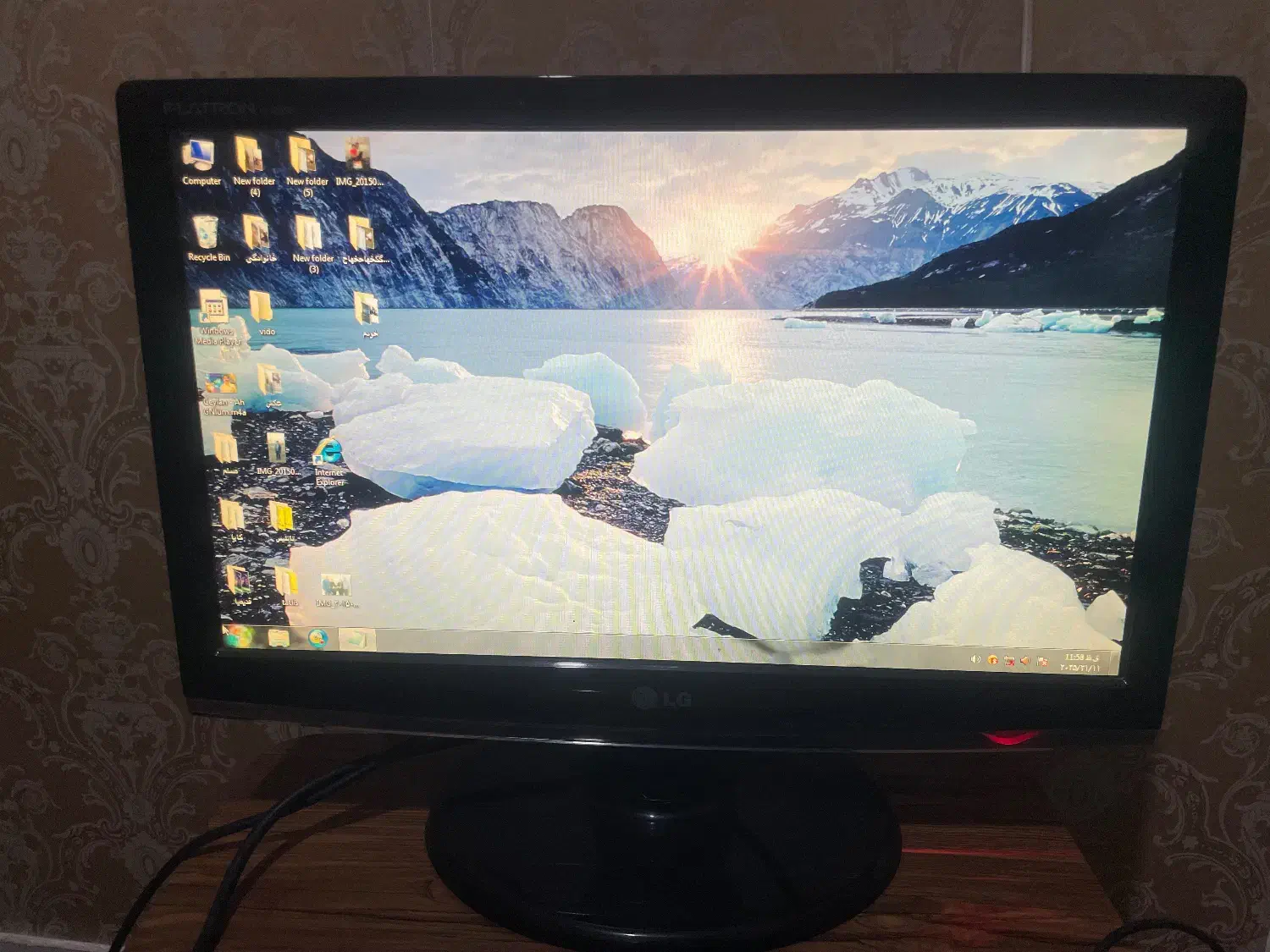 کامپیوتر ال جی|رایانه رومیزی|آفتاب, |دیوار