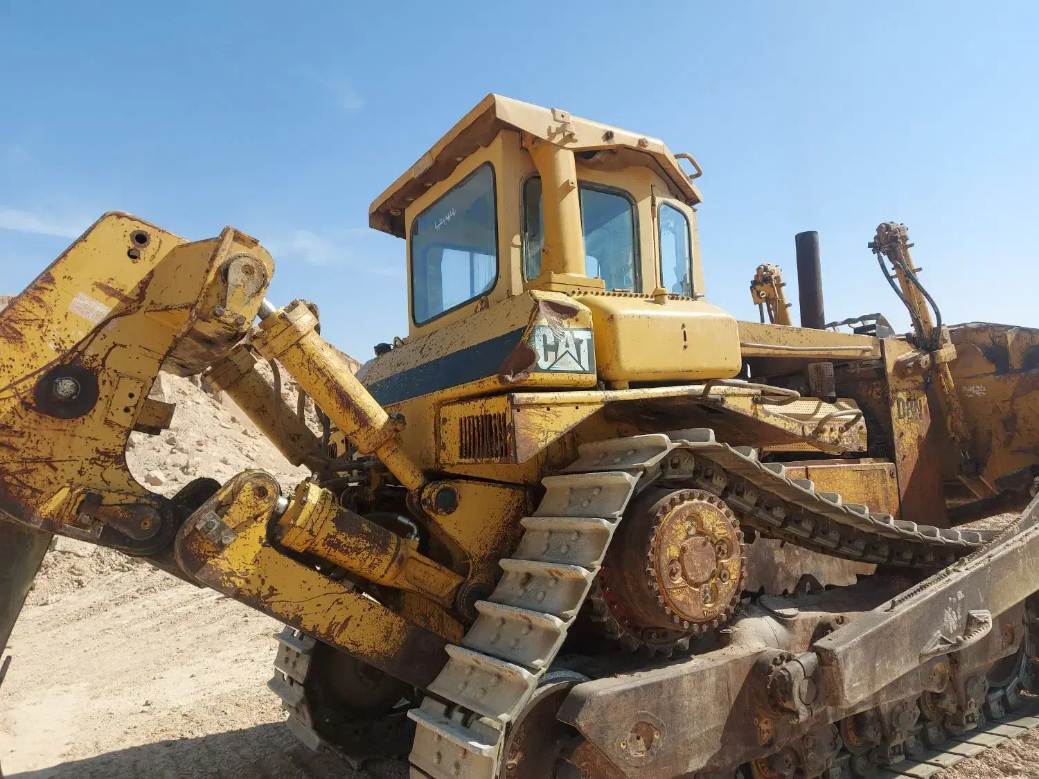 بلدوزر d8n باک مشکی مدل ۱۳۷۵|خودرو سنگین|چهاردانگه (تهران), |دیوار