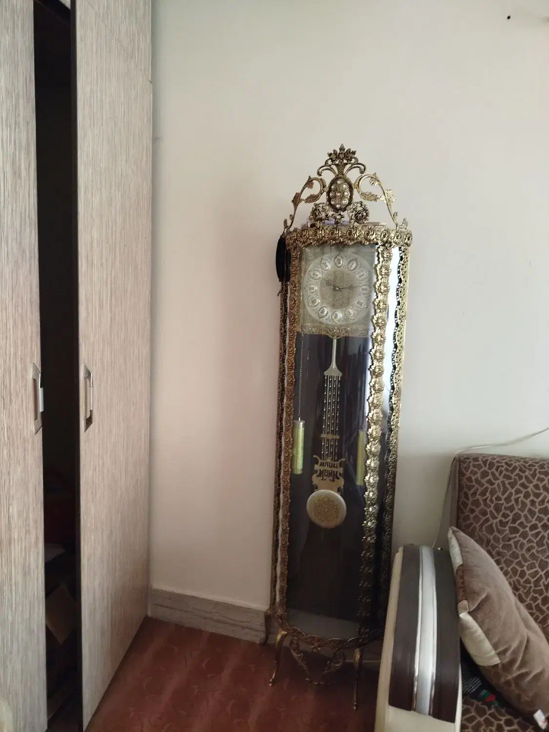 بوفه و ساعت برنز|بوفه، ویترین، کنسول|اهر, |دیوار