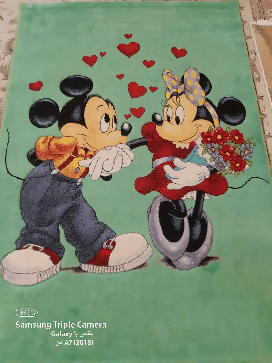 فرش بچه گانه|فرش|اردبیل, |دیوار