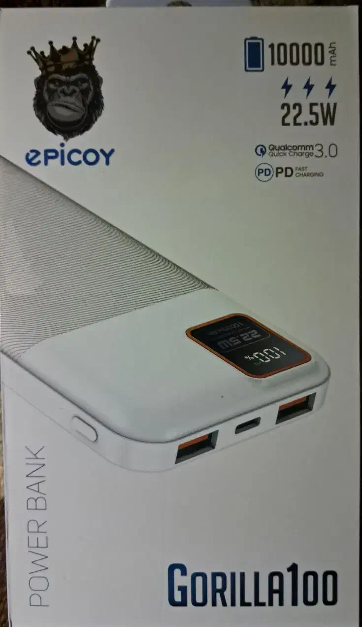 پاور بانک 10000 رنگ مشکی|لوازم جانبی موبایل و تبلت|مراغه, |دیوار