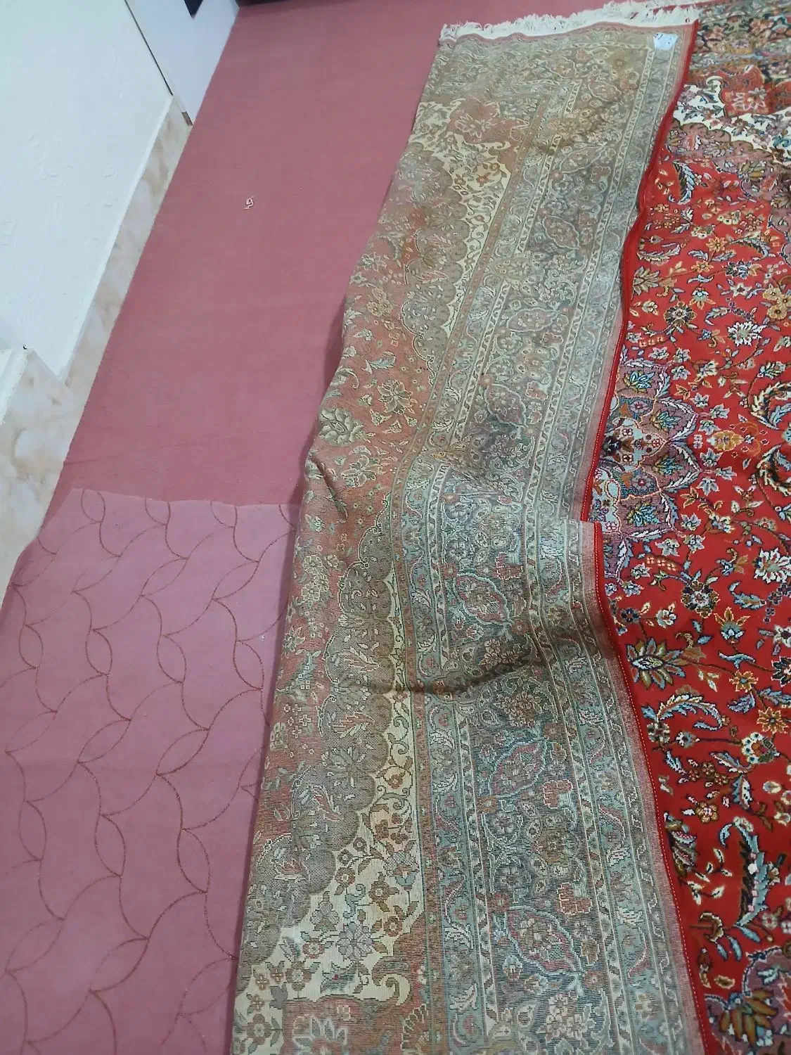 فرش ماشینی ۶ متری کارکرده|فرش|تبریز, |دیوار