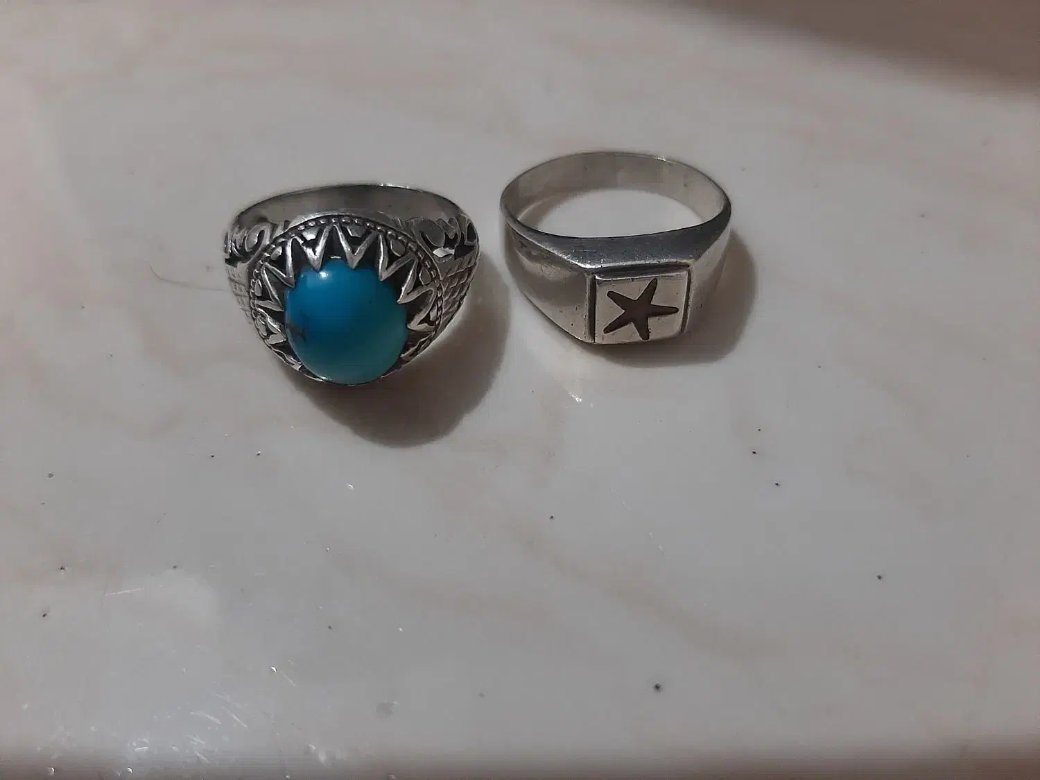 فروش دوعددانگشتر،فیروزه عجمی وحرزامامجواد|جواهرات|رباط‌کریم, رباط‌کریم|دیوار