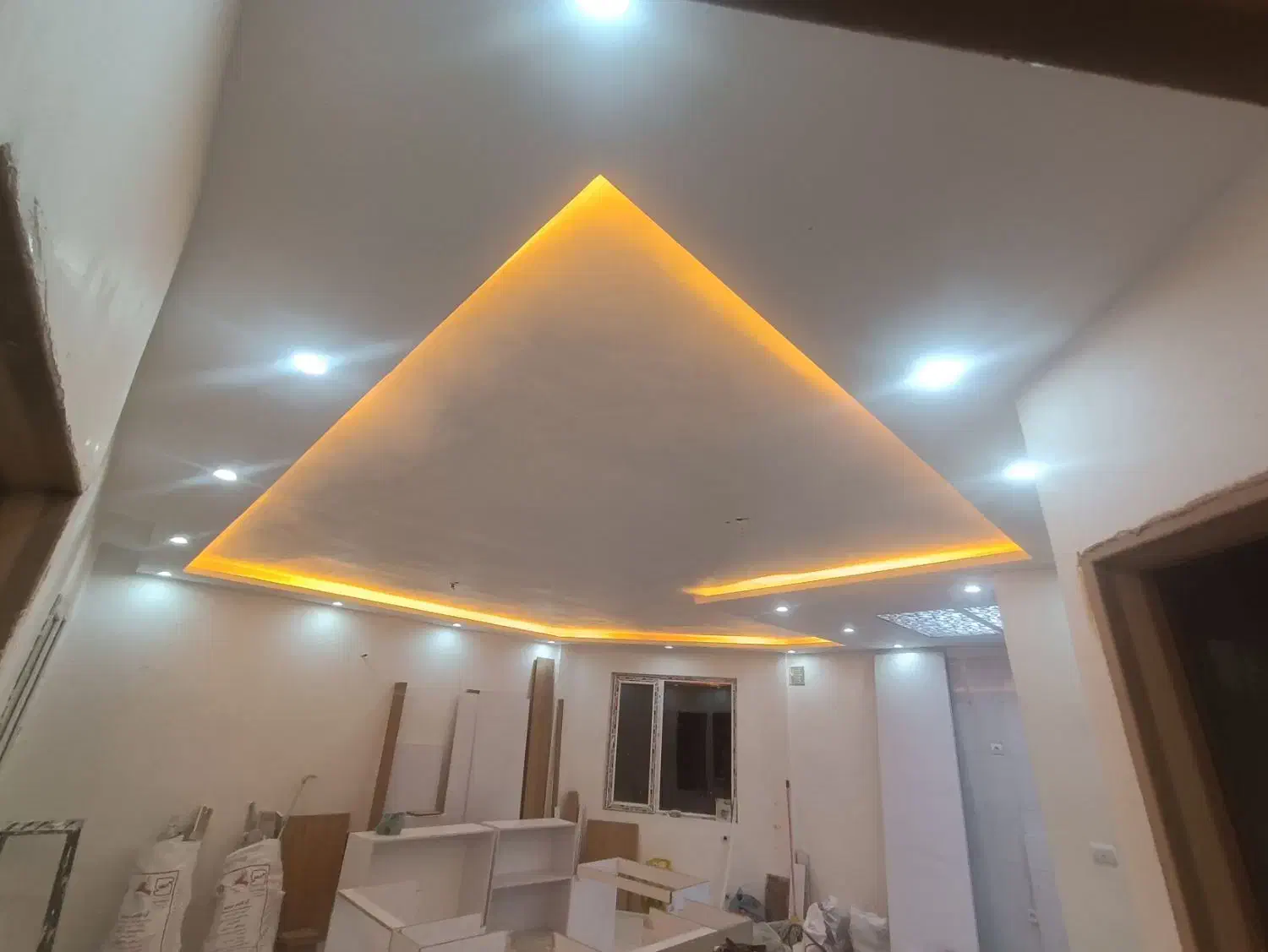 طراحی و اجرای سقف کاذب (کناف،تایل) و دیوارپوش PVc|خدمات پیشه و مهارت|تاکستان, |دیوار