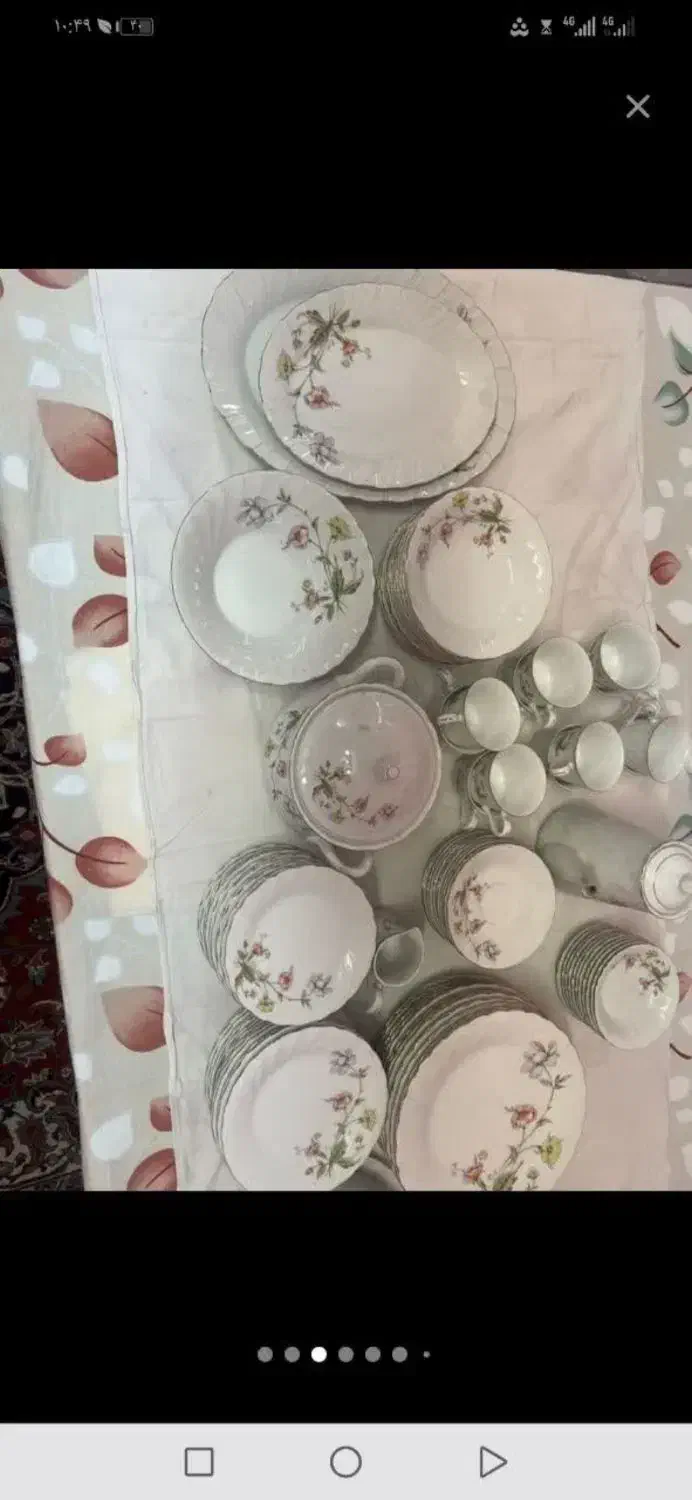 فروش سرویس چینی ژاپنی قدیمی|ظروف سرو و پذیرایی|گناباد, |دیوار