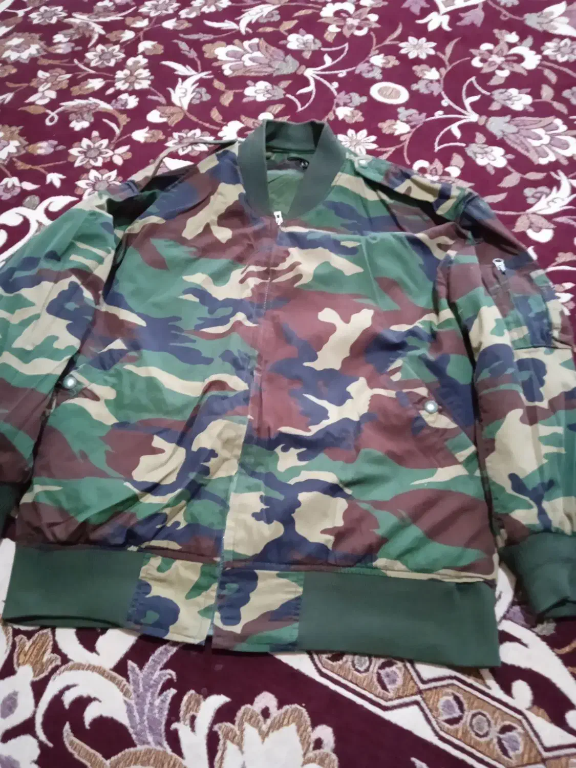 کاپشن خلبانی پلنگی|لباس|زاهدان, |دیوار