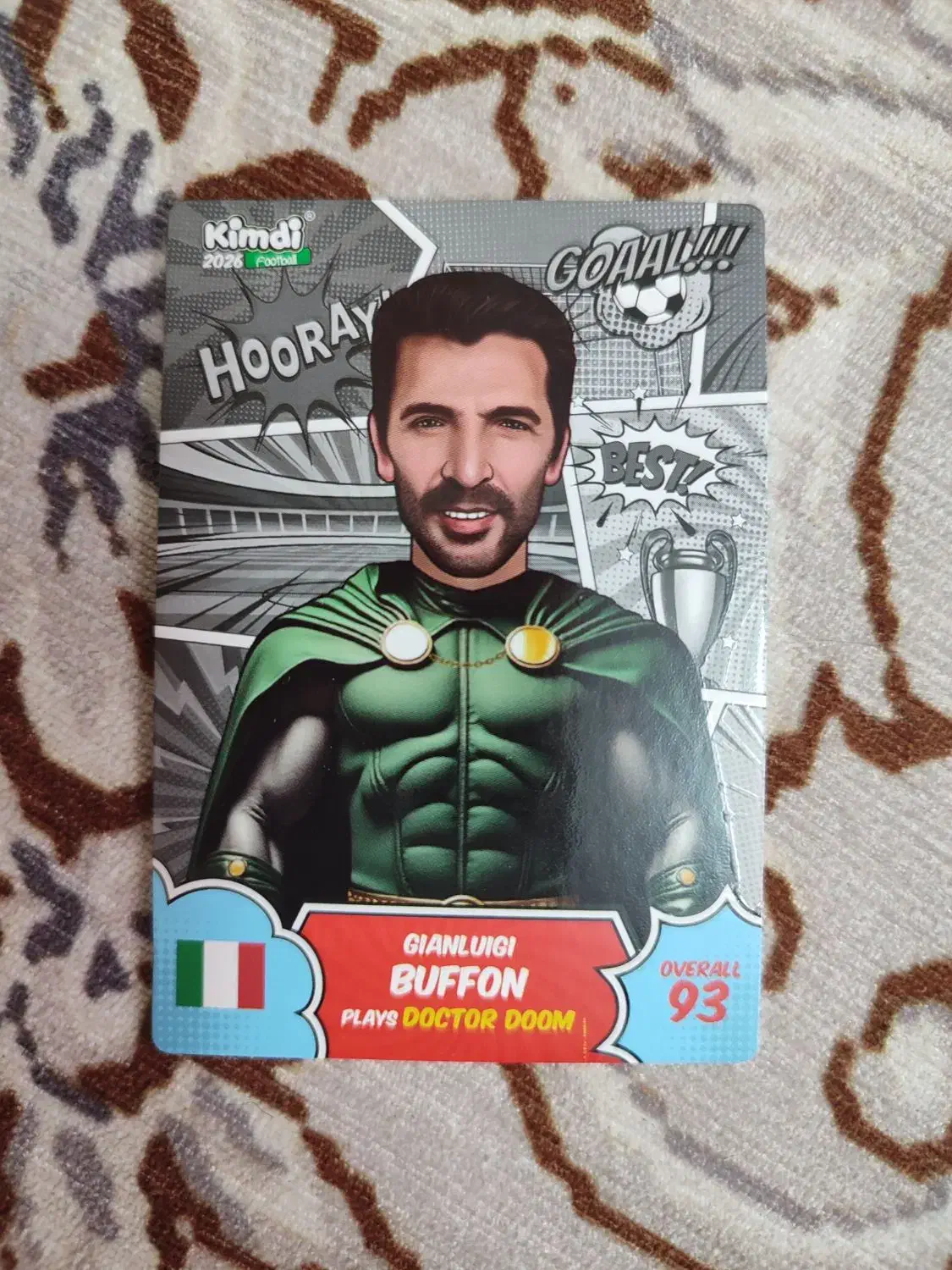 کارت بوفون نو 2026|کلکسیون و سرگرمی|مشهد, امیریه|دیوار