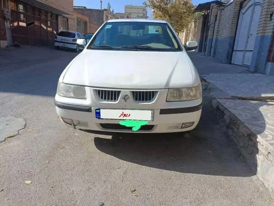 سمند LX معمولی دوگانه فابریک  مدل ۸۷سفید مدل|خودرو سواری و وانت|شهرکرد, |دیوار