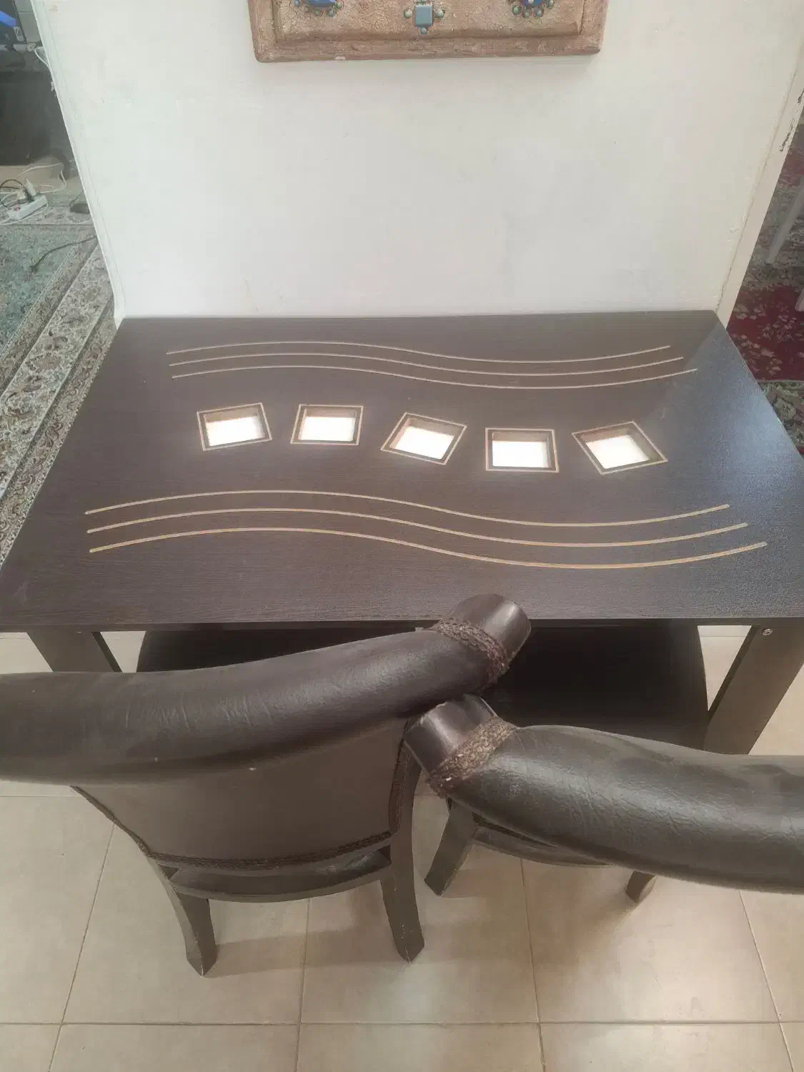 میزنهارخوری   و دو صندلی|میز و صندلی غذاخوری|فسا, |دیوار