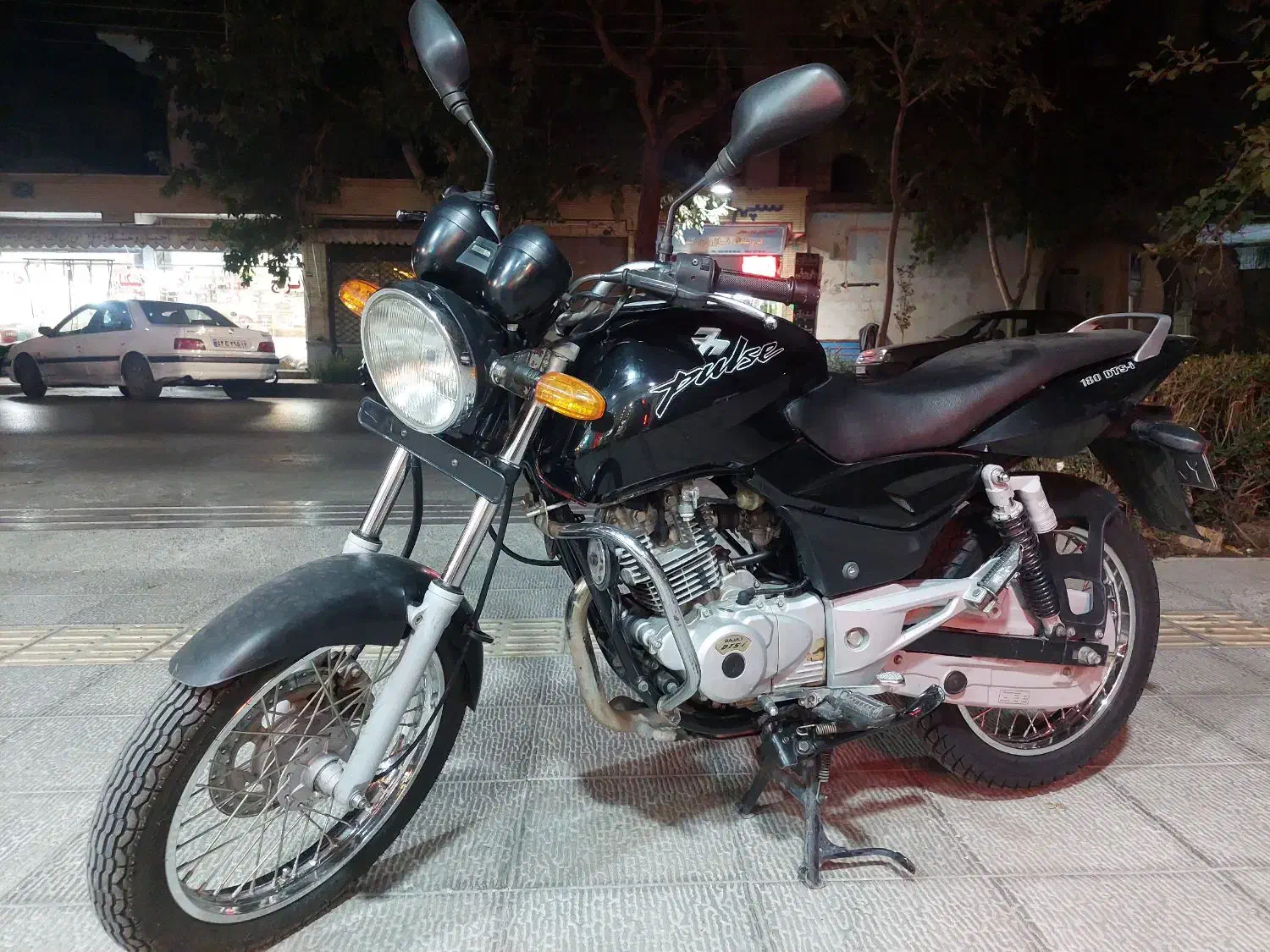 پالس ۱۸۰ مدل ۸۷ چراغ گرد|موتورسیکلت|اصفهان, باب الدشت|دیوار