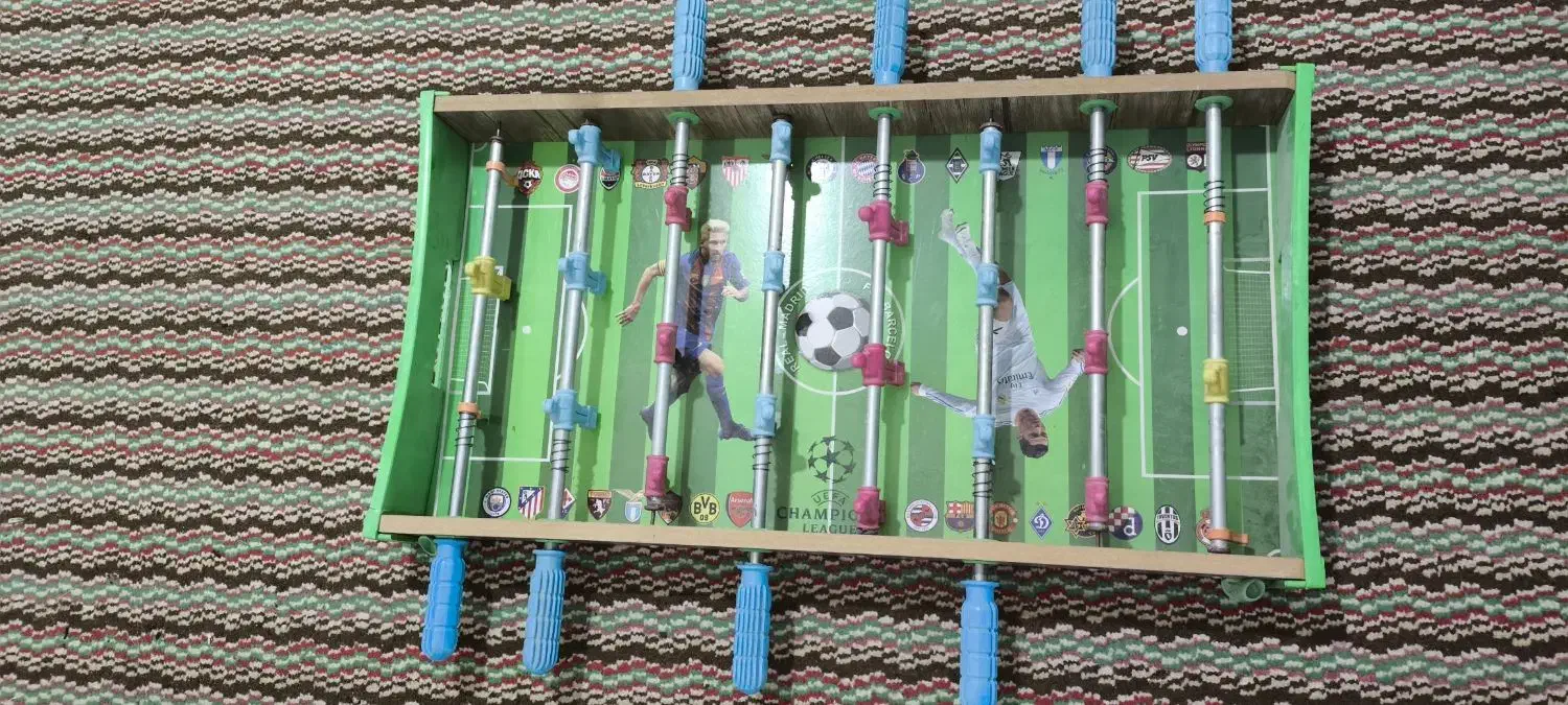 فوتبال دستی خانگی 90سانتی طرح رونالدو و مسی|کلکسیون و سرگرمی|کازرون, |دیوار