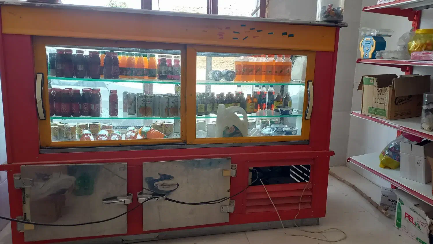 فروش یخچال ویترینی فروشگاهی سالم و درجه یک|یخچال و فریزر|دهدشت, |دیوار