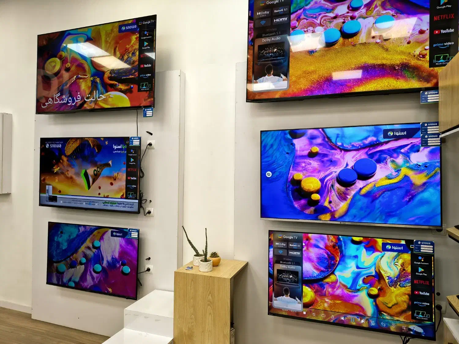 تلویزیون 65اینچ اسنوا همراه جایزه نصب|تلویزیون و پروژکتور|ایلام, |دیوار