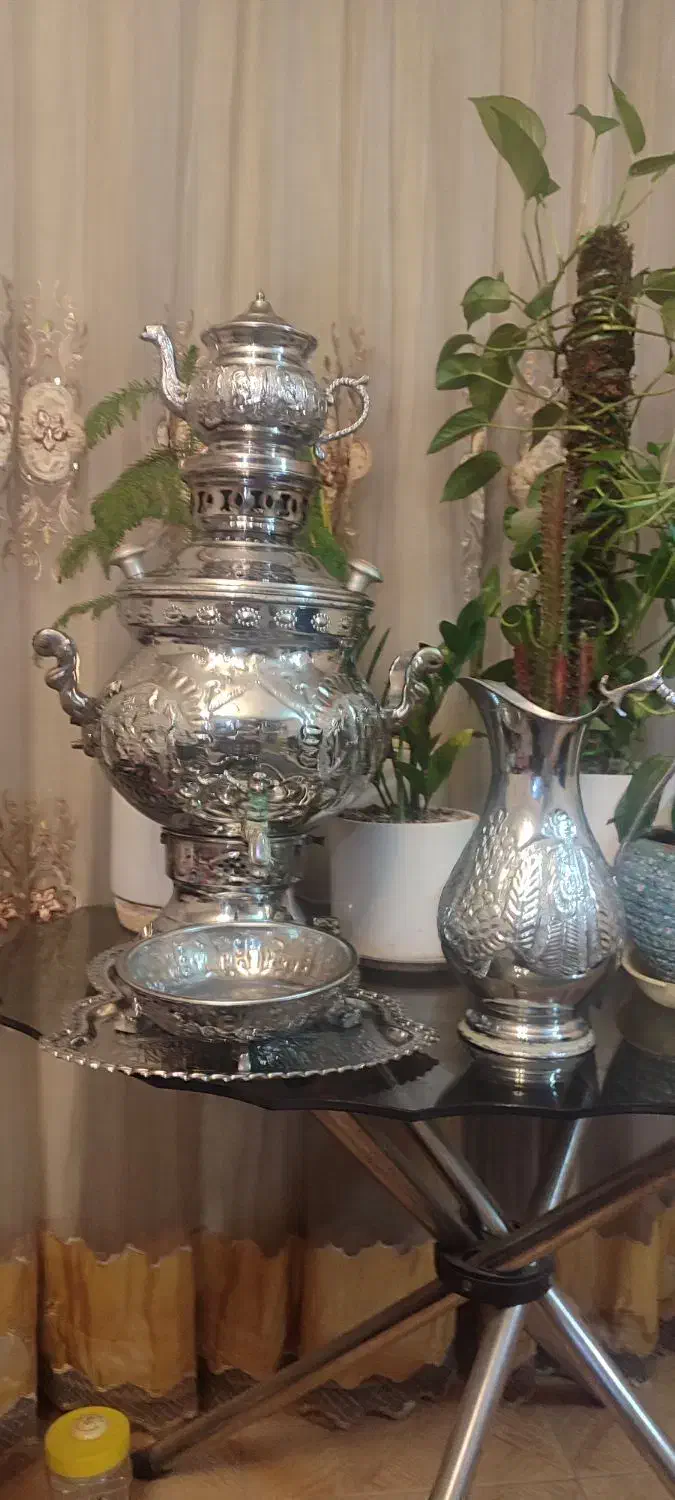 سماور گازی جنس برنجی|سماور، چایساز، قهوهساز|تهران, شهرک یاس|دیوار