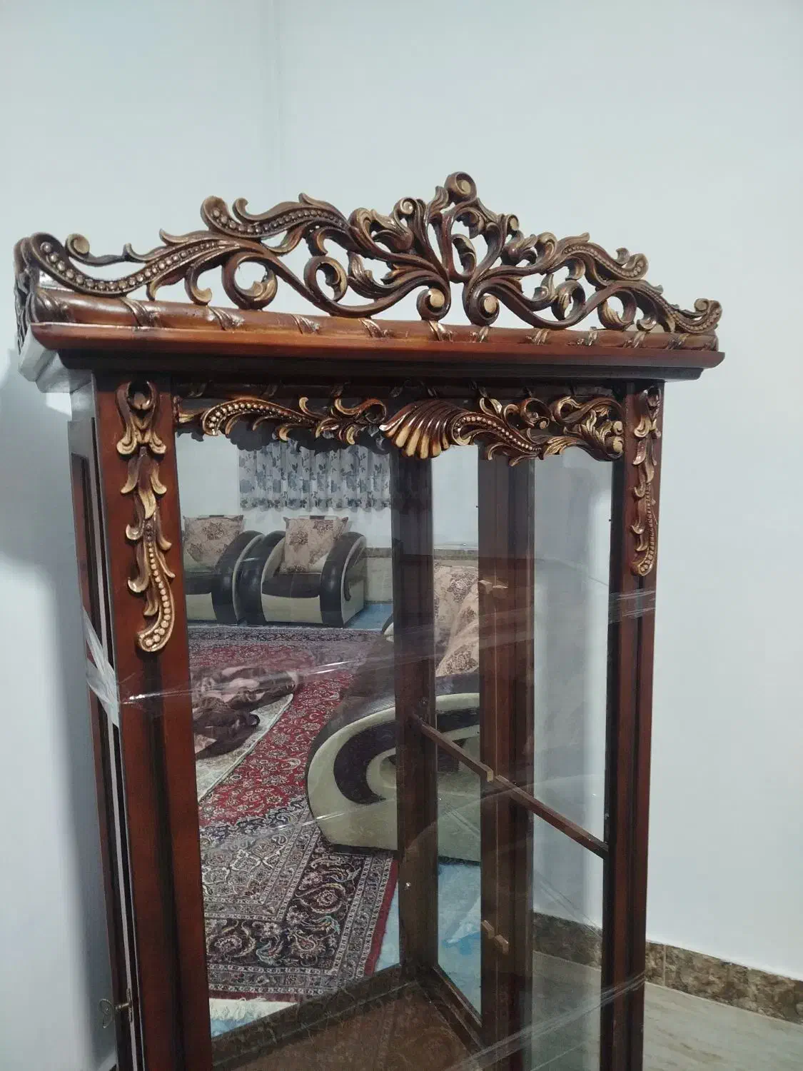 بوفه چوبی|بوفه، ویترین، کنسول|باغستان, |دیوار