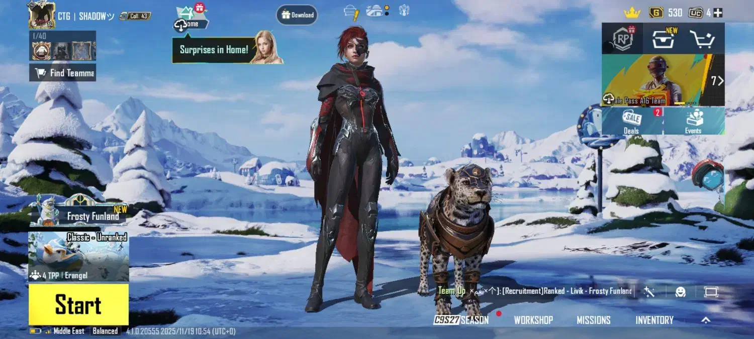 اکانت پابجی موبایل فروشی|کنسول، بازی ویدئویی و آنلاین|فردیس, داوری|دیوار