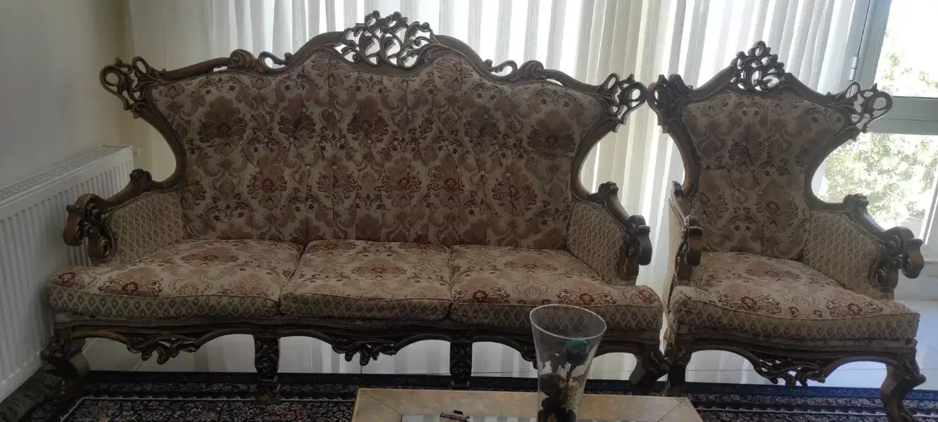 مبل سلطنتی|مبلمان خانگی و میز عسلی|کرمانشاه, |دیوار