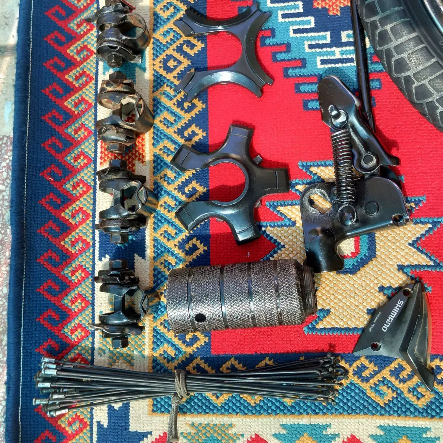 لوازم یدکی دوچرخه|دوچرخه، اسکیت، اسکوتر|شیراز, پودنک|دیوار