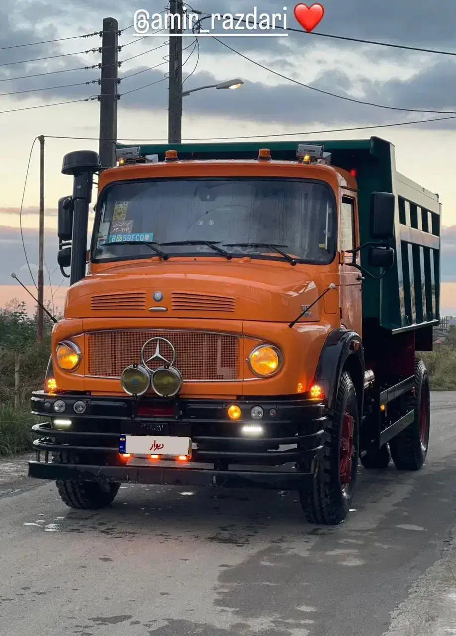 فروش بنز تک مدل ۴۰۴|خودرو سنگین|رضوانشهر, |دیوار