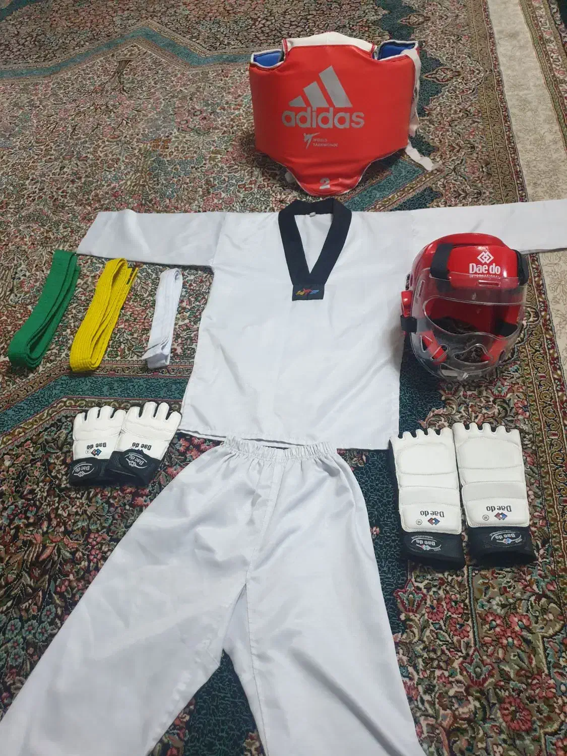 ست کامل تجهیزات تکواندو|تجهیزات ورزشی|زابل, |دیوار