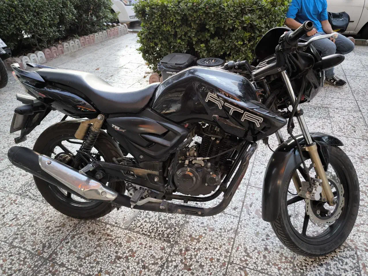 آپاچی 180 مشکی|موتورسیکلت|مشهد, بهارستان|دیوار