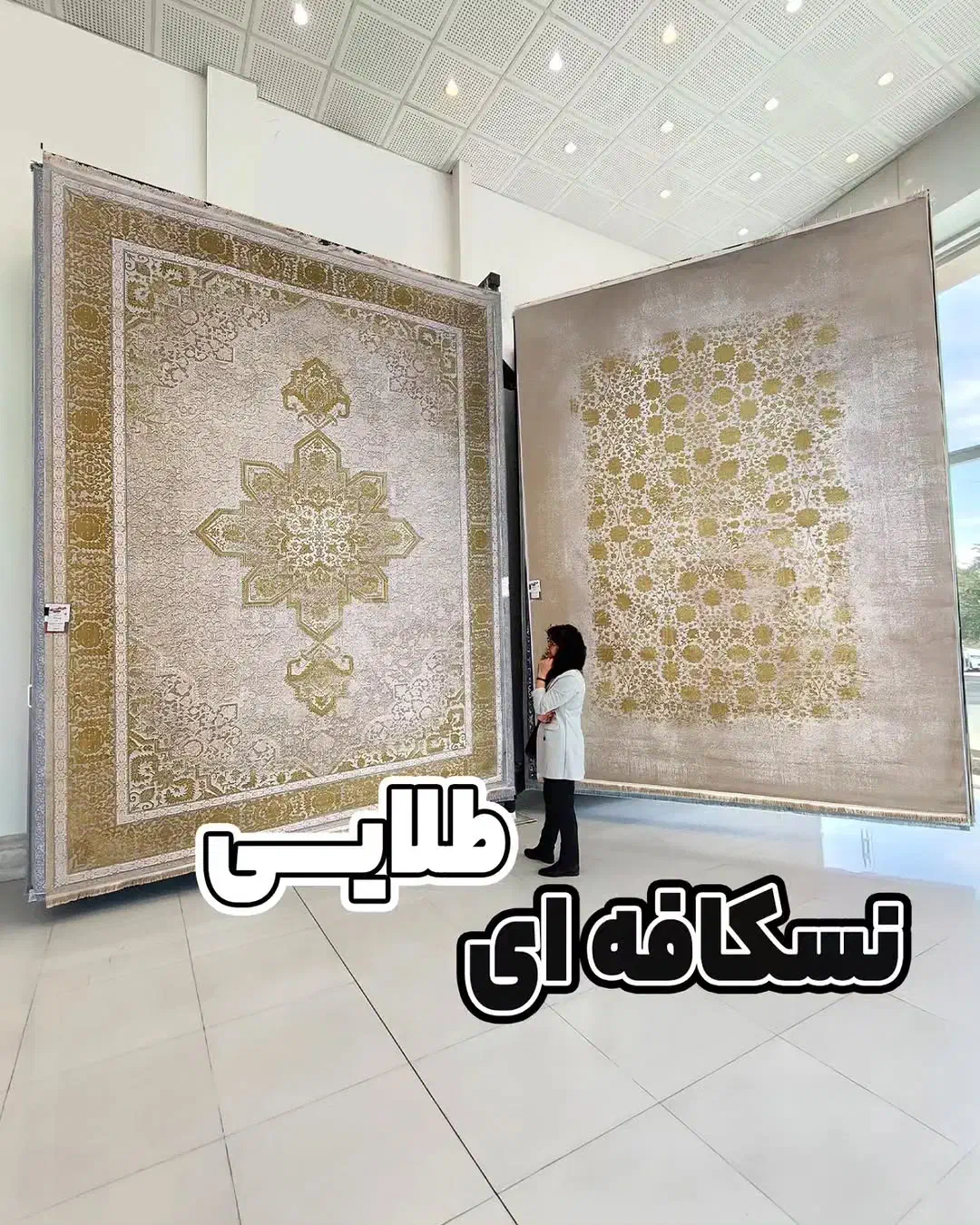 نسکافه ایی طلایی۷۰۰شانه درجه یک درقلات|فرش|اقلید, |دیوار