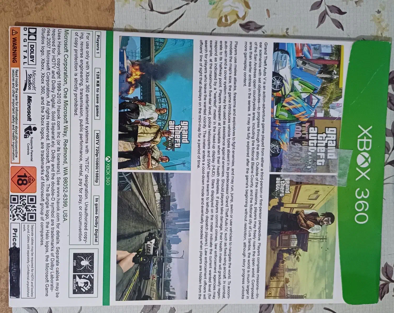 بازی gta v برای xbox 360|کنسول، بازی ویدئویی و آنلاین|کلاله, |دیوار