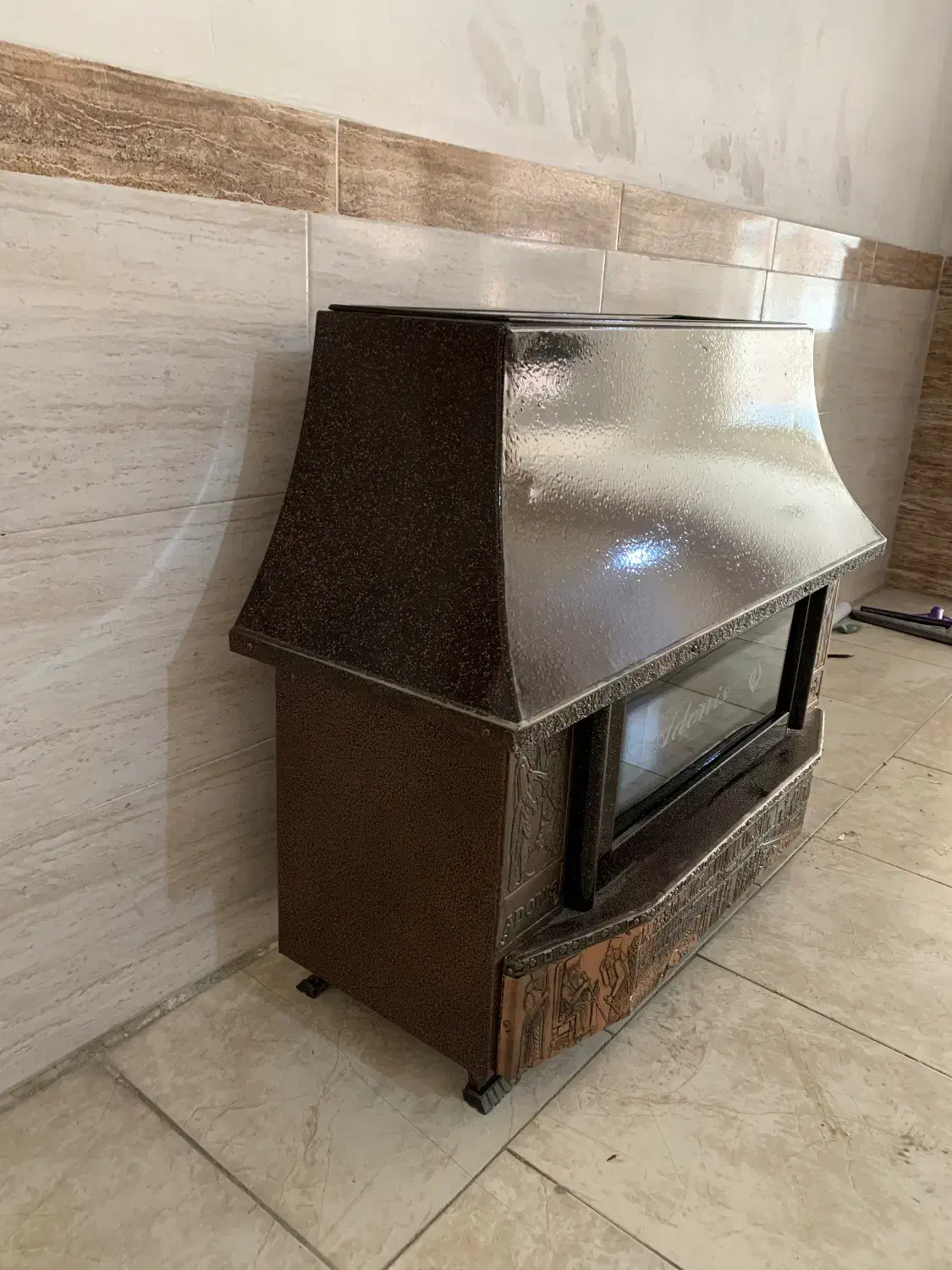 بخاری شومینه|بخاری، هیتر، شومینه|سهند, |دیوار