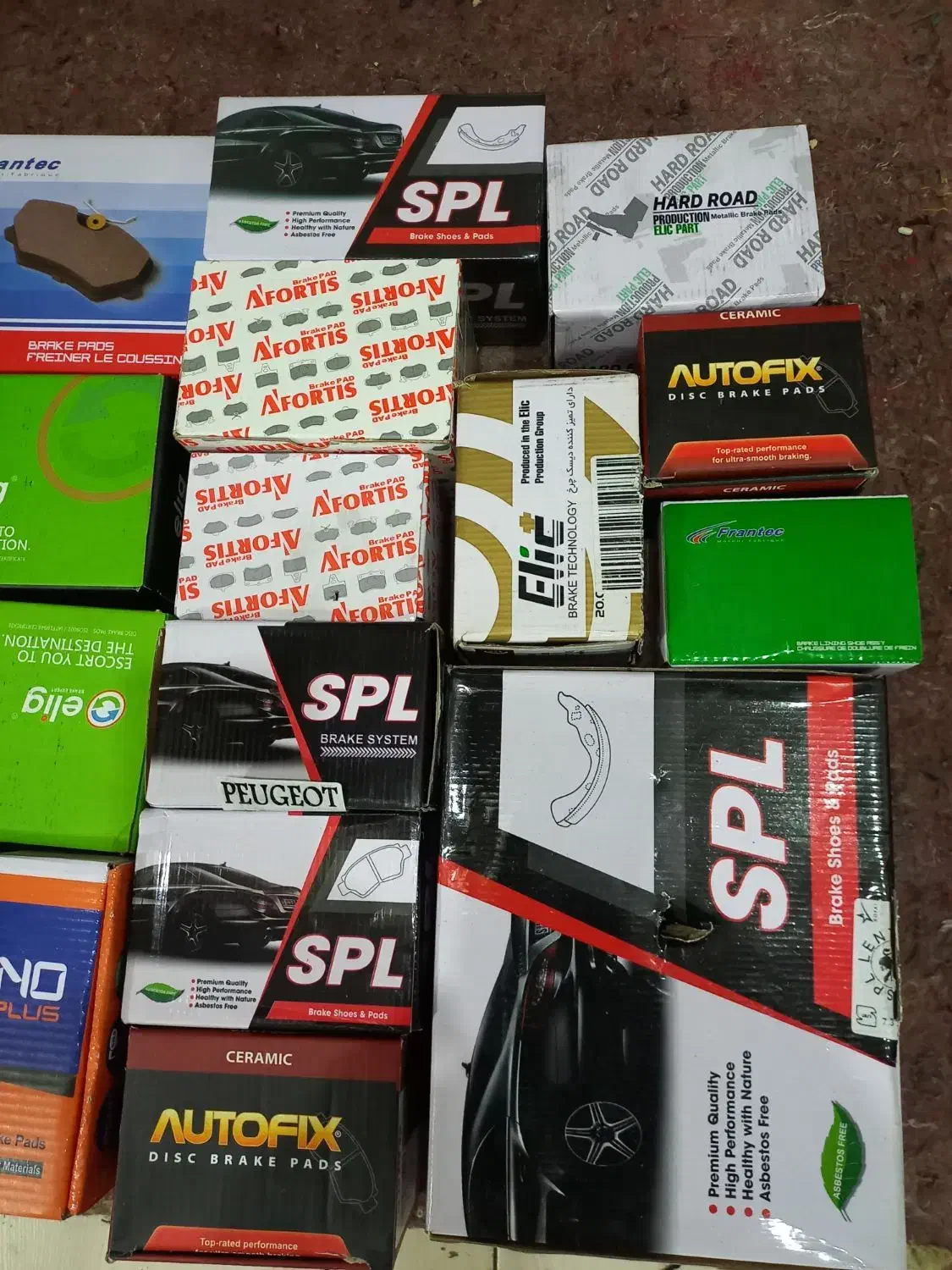 لوازم جلوبندی و لنت جلووعقب پراید پژو عمده وتکی|قطعات یدکی و لوازم جانبی|یزد, |دیوار