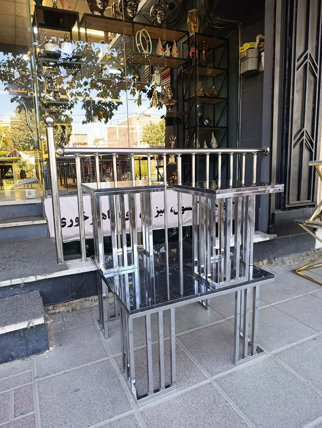 جلومبلی مدل پایه ال رادیاتی کنسول استند نهارخوری|مبلمان خانگی و میز عسلی|مشهد, ولیعصر (شهرک غرب)|دیوار